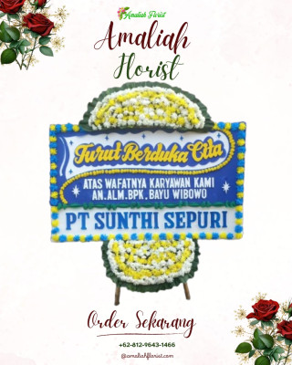 Papan Bunga Duka di Kota Matsum Ii