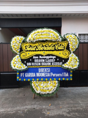 Papan Bunga Duka di Kota Matsum Ii