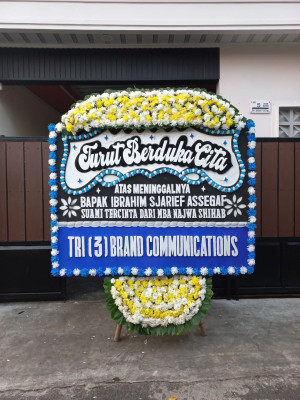 Papan Bunga Duka di Kota Matsum Ii